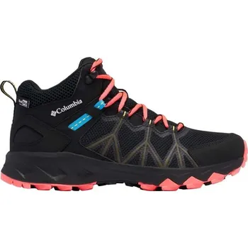 Dámská treková obuv Dámská outdoorová obuv Columbia PEAKFREAK II MID OUTDRY W 8.5 Černá, Bílá, Lososová