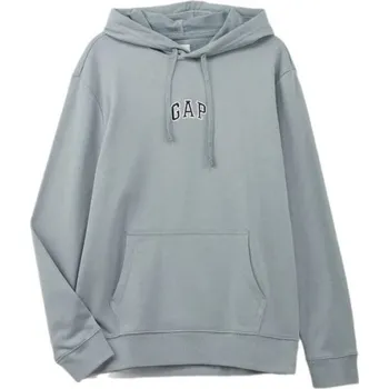 Pánská mikina Pánská mikina GAP V-INT MINI ARCH LOGO XS Světle modrá, Černá