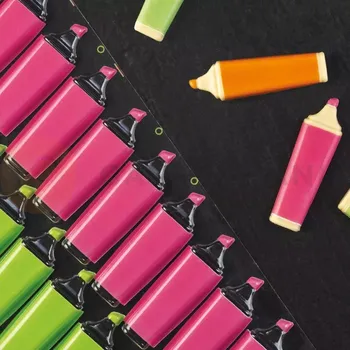 Čokoládová tyčinka Transferová forma s dekorem, 10 ks, zvýrazňovače 90 mm | PAVONI, T1020SB