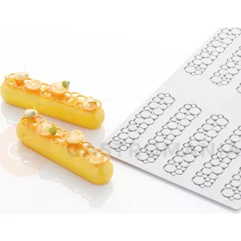 Čokoládová tyčinka Silikonová forma na zdobení eclair, oči | PAVONI, PR006S