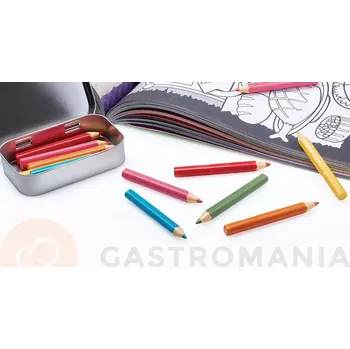 Čokoládová tyčinka Transferová forma s dekorem, 10 ks, tužky 80 mm | PAVONI, T1021SB