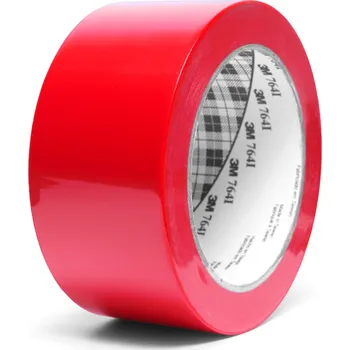 Lepicí páska 3M™ univerzální označovací PVC lepicí páska 764i, 50 mm x 33 m, barva: červená