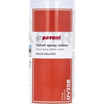 Barva ve spreji Semišový sprej oranžový 400 ml | PAVONI, DV2SB
