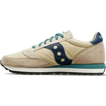 Pánská běžecká obuv Pánská volnočasová obuv Saucony JAZZ ORIGINAL 7.5 Béžová, Tmavě modrá, Zelená