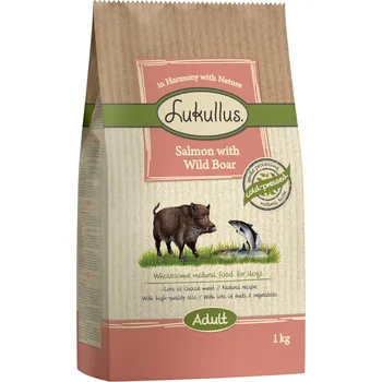 Krmivo pro psa 5x1kg Lukullus losos & divočák