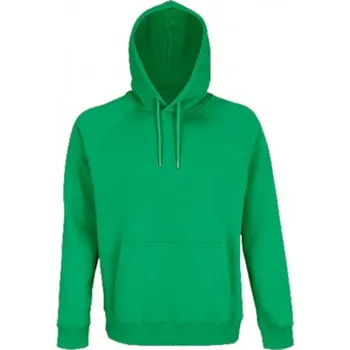 Pánská mikina Sol's Unisex mikina Stellar ze směsi organické bavlny 280 g/m Barva: Zelená, Velikost: XS L03568