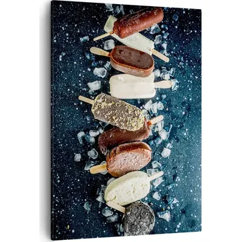 Obraz Obraz na plátně do obýváku ložnice 50x70 zmrzlina foto obrazy na zeď canvas