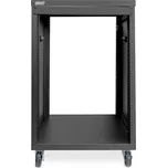 Digitus DN-48001 rack 16U Volně stojící rack Černá