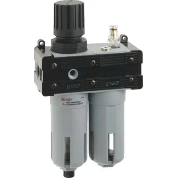 Kompresor AIGNEP T100 - Filtr+Regulátor+Lubrikátor - IG 3/8, 20 mikrónů, 0-12 bar, S/M, FR+L1