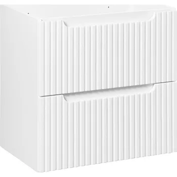 Koupelnový nábytek Závěsná umyvadlová skříňka Nova White 82-60-2S bílá