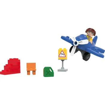 ostatní stavebnice Playtive Clippys Stavebnice S (letadlo)