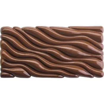 Čokoládová tyčinka Tritanová forma na čokoládové tyčinky se zvlněným vzorem - Fluid | PAVONI, PC5030FR