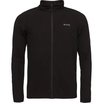 Pánská mikina Pánská mikina Hi-Tec DAMIS FLEECE FULL ZIP M Černá