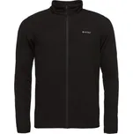 Pánská mikina Hi-Tec DAMIS FLEECE FULL ZIP 2XL Černá