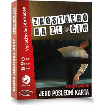 Společenská hra Asmodee Czech Republic Zaostřeno na zločin - Jeho poslední karta