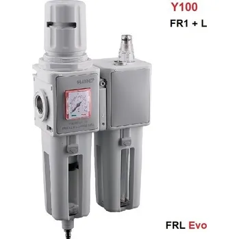 Kompresor AIGNEP EVO FR1+L IG 3/8" - filtr s reg. a lub., reg. 0-8 bar, 20 µm, 1500 l/min., Exh.AUT, LUB manuál