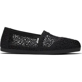 Dámské tričko Dámské espadrilky TOMS MOROCCAN CROCHET WM ALPR 36.5 Černá