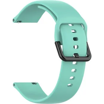 OEM Silikonový náramek pro chytré hodinky velikost L - 20mm (Amazfit, Samsung, Garmin, Honor, Huawei) Barva: Tyrkysová