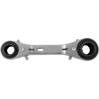 4CZech Očkový klíč ráčnový výkyvný 8-9-11-13 mm /170mm - 4CZ-278V-8-9-11-13/170