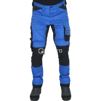 Pánské kalhoty SNICKERS Allround Stretch Slim modré pánské profi pracovní kalhoty 56