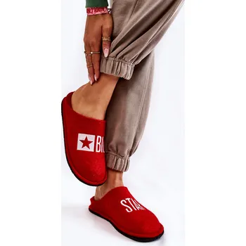 Dámské pantofle Domácí pantofle Big Star KK276021 Barva: Červená, Velikost: 40