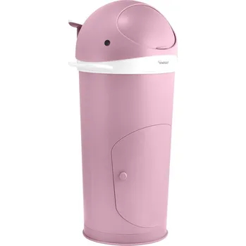 Odpadkový koš Růžový plastový odpadkový koš na pleny 25 l Whale – Kindsgut ID_1701484