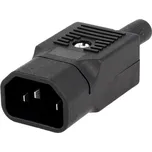 Bulgin PX0686 vidlice C14 (E) na kabel