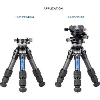 Stativ LEOFOTO | Ranger LS-223CEX s RH-0L