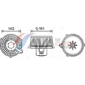 vnitřní ventilátor AGB 4047NU-1