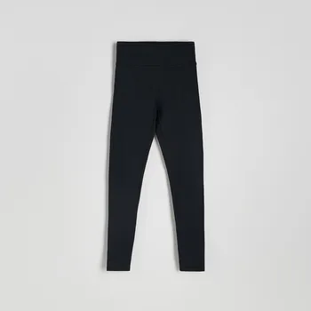 Dámské kalhoty Reserved - Legíny s vysokým pasem - černý - 8153B-99X - 8153B-99X-XS