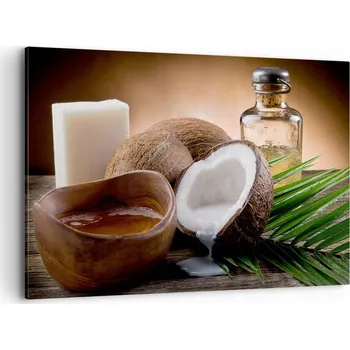 Obraz Velký obraz do obýváku 120x80 kokos moderní fotobraz na plátně obrazy