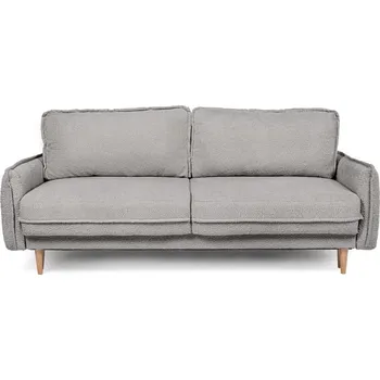 Pohovka Šedá rozkládací pohovka z textilie bouclé 215 cm Patti – Bonami Selection ID_1585226