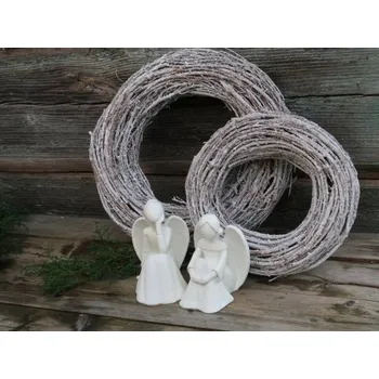 Věnec Věnec modřínový bílý, Rozměr Malý