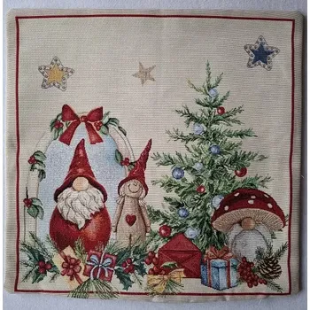 Povlak na dekorativní polštářek GOBELÍNOVÝ POVLAK - VÁNOČNÍ 08