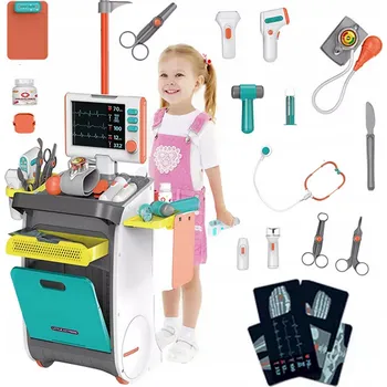 Hra na obchod Kamari Souprava pro malé lékaře - RTG, EKG s doplňky