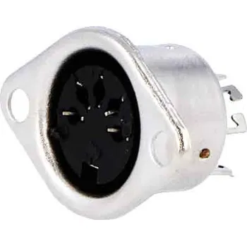 Elektrická zásuvka Konektor DIN 5pin 180° zásuvka do panelu