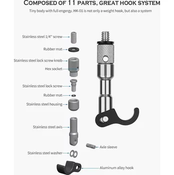 Stativ LEOFOTO | Háček (HK-01)