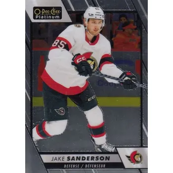Karetní hra řadová karta JAKE SANDERSON 23-24 OPC Platinum číslo 14