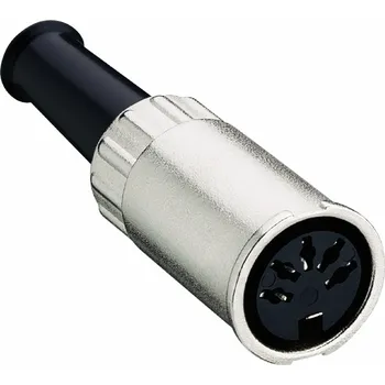 Elektrická zásuvka Konektor DIN 6pin zásuvka 0122 06