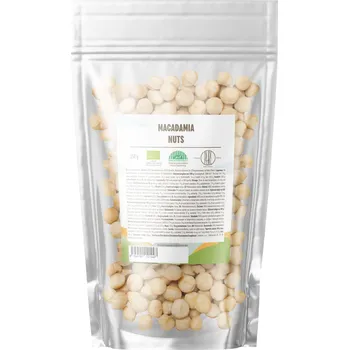 BrainMax Pure BrainMax Pure® Makadamové ořechy BIO, 250 g *CZ-BIO-001 certifikát