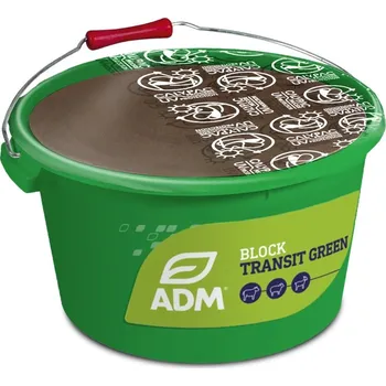 Krmivo pro hospodářské zvíře Minerální liz BIO Block TRANSIT GREEN ADM pro skot a kozy na jarní pastvu 25 kg
