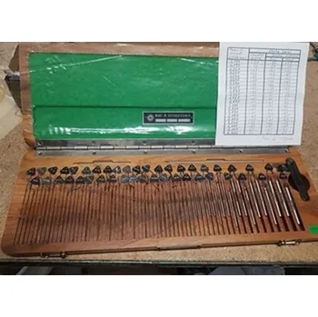 Měřící drátky k přesnému měření závitů, Zbrojovka, ČSN 254610, originál balení, zašlu foto. ČSN 254610.. (Níže větší foto. Níže kliknutím na obrázek miniaturu zvětšíte..)