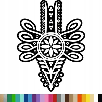 Samolepící dekorace Samolepka na stěnu PARZENICA GÓRALSKA FOLK 71x94