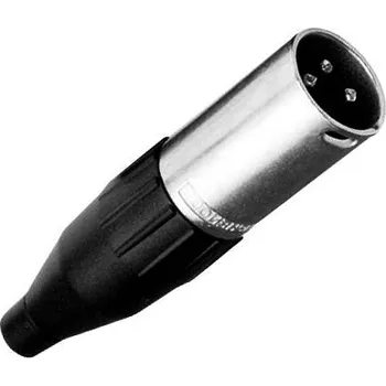 Konektor XLR 3pin vidlice na kabel AC3