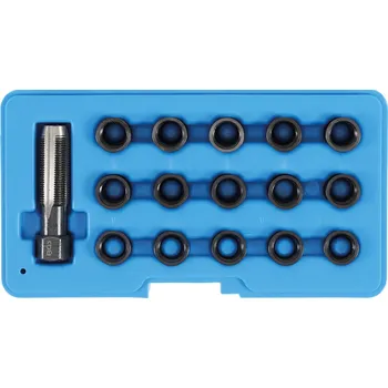 Závitořezný nástroj Sada na opravu závitů svíček M14x1,25 - BGS 149