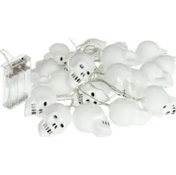 Vánoční dekorace Retlux RHW 003 Girlanda lebky 20 LED WW