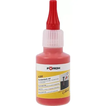 Tmel Förch Plombovací lak K200 50 ml - červený (Bezpečnostní barva na spojovací materiál)