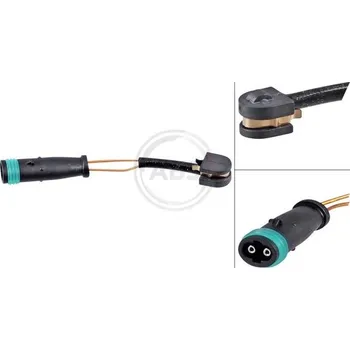 Brzdová destička Výstražný kontakt, opotřebení obložení A.B.S. 39420