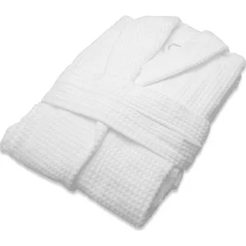 Dámský župan Župan PIQUE S, velikost XL, bílý MS70060/2-A