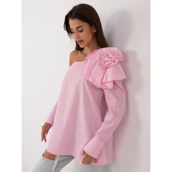 Dámská košile Halenka LK BZ 509656.21 růžová S